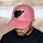 Casquette Rose Noir