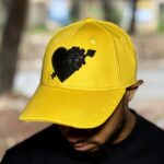 Casquette Jaune Noir