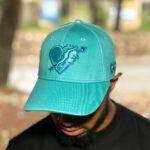 Casquette Turquoise