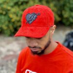 Casquette Rouge Noir